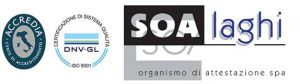 Certificazioni Accredia, ISO 14001, SOA laghi
